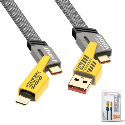 4 In 1 Multi USB PD Fast Charging Cable