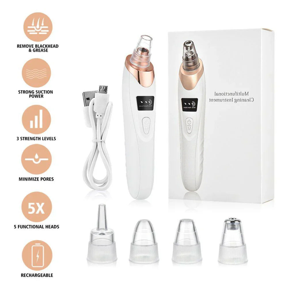 Acne Pore Cleaner & Black Head Remover With Cleaning Tools